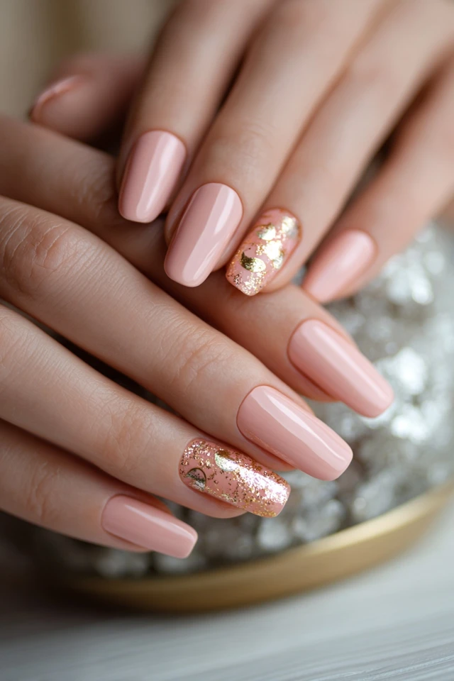 Timeless Crescent Design Nails - photo 2