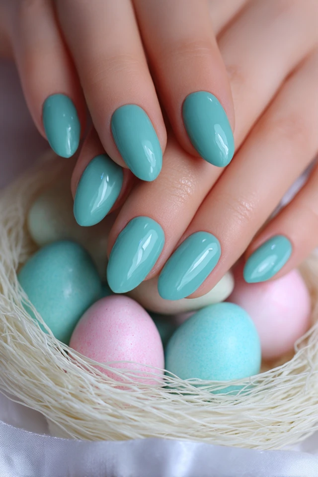 Bold Egg Shape Geometry Nails - photo 3