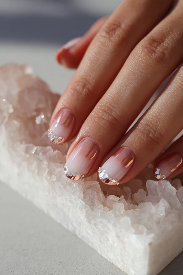 Artful Peak Silhouette Nails - photo 3