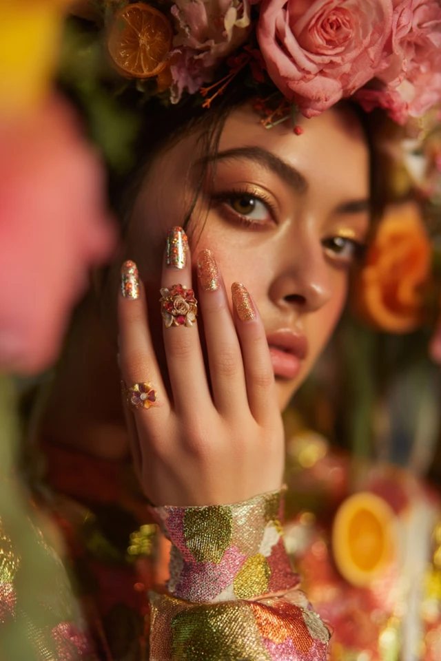 Spice Fall Elegance Nails - photo 3