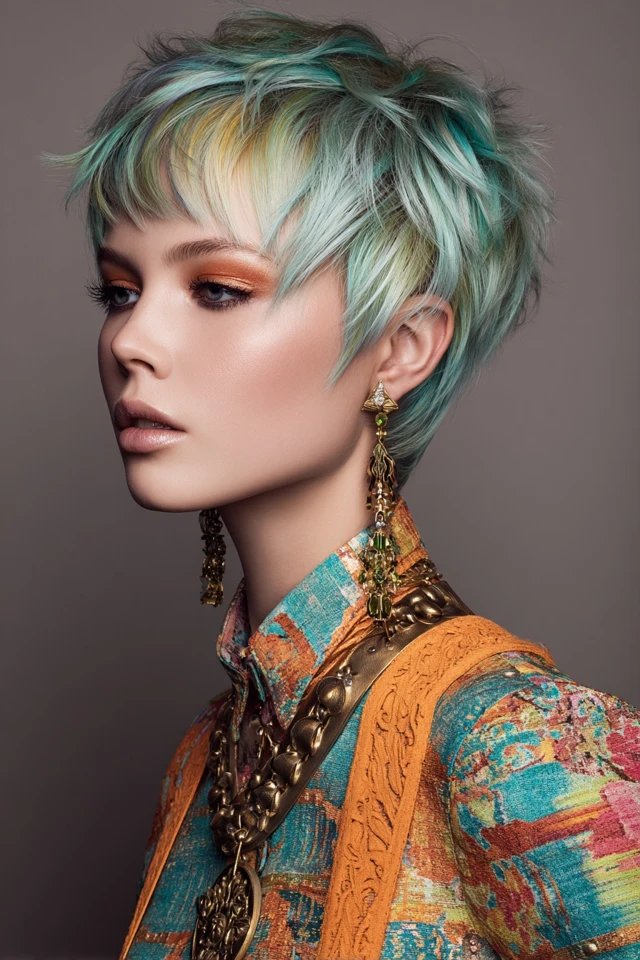 Medium Choppy Layers Haircut - photo 3