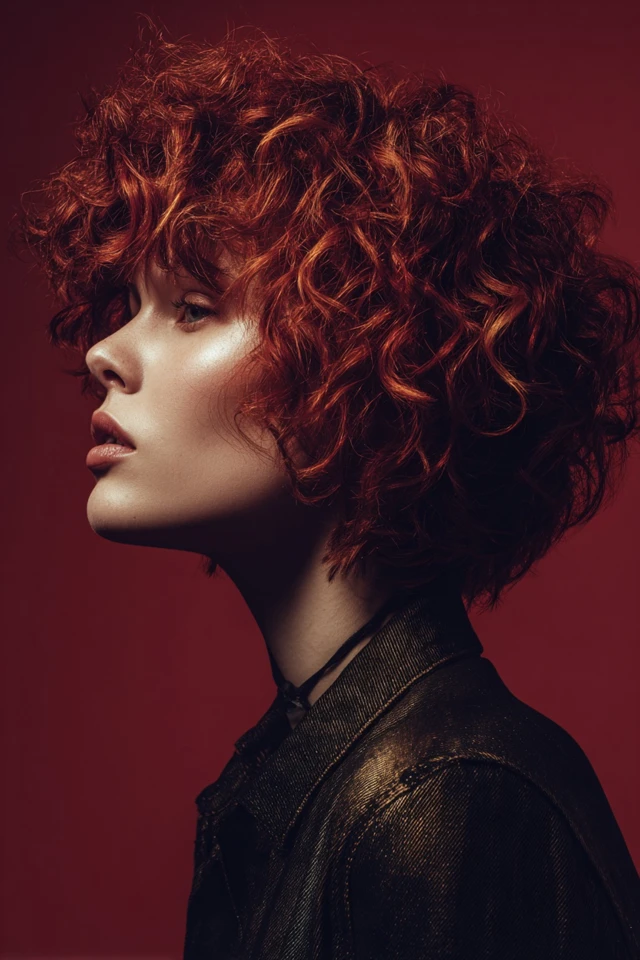 Mid-Back Curly Haircut Defined - photo 3