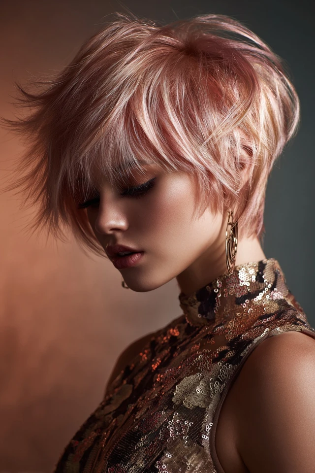 Medium Feathered Haircut Light - photo 3