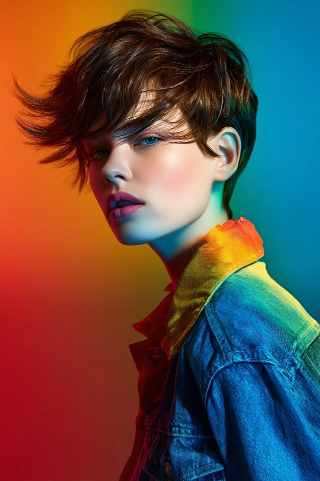 Neck-Length Haircut Clean Line - photo 3