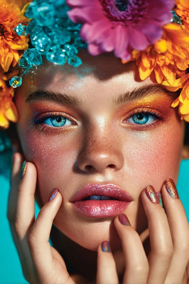 Sunset Summer Elegance Nails - photo 3