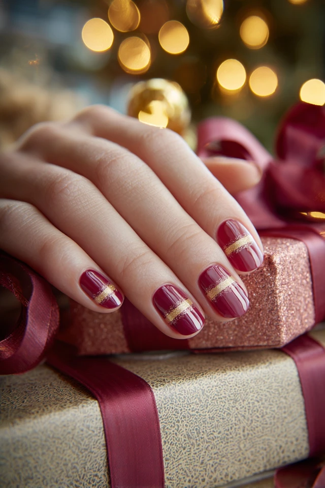 Holiday Shopping Nails Inspiration - photo 3