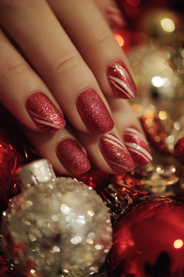 Christmas Party Nails Inspiration - photo 3