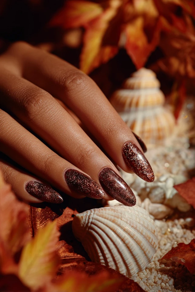 Maple Autumn Elegance Nails - photo 3