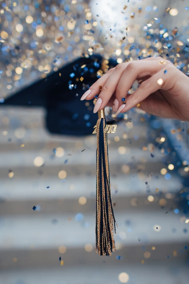 Graduation Photoshoot Nails Inspiration - photo 3