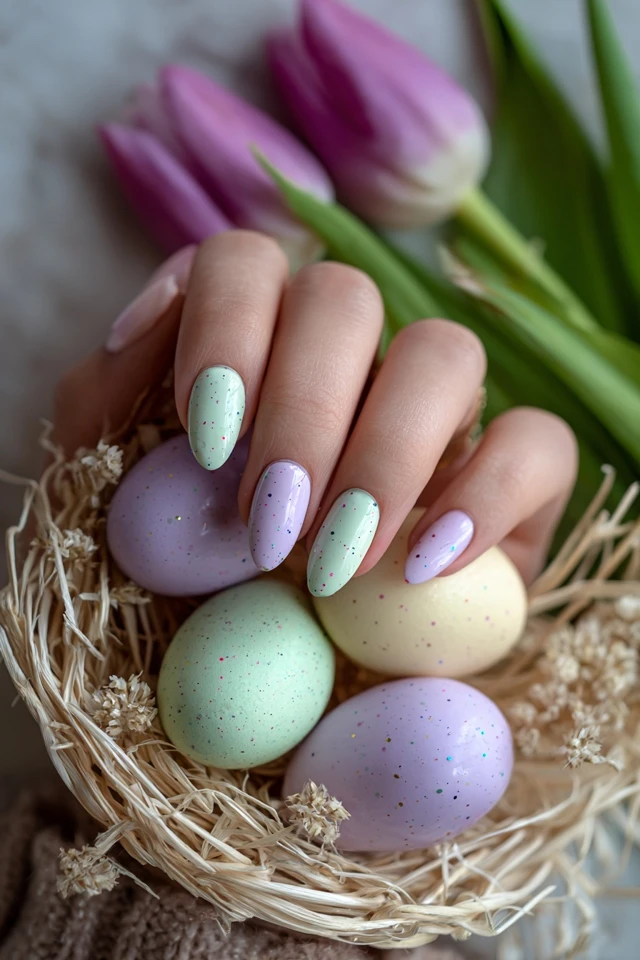 Easter Sunday Nails Inspiration - photo 3