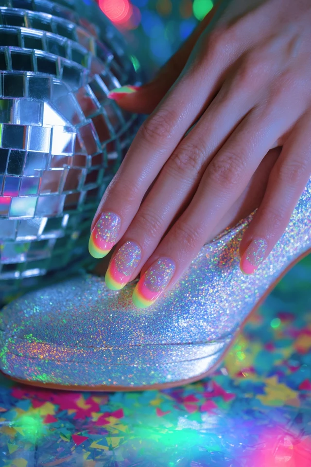 Disco Night Nails Inspiration - photo 3