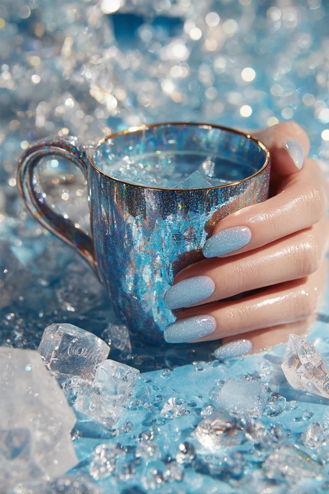 Crystal Winter Palette Nails - photo 3