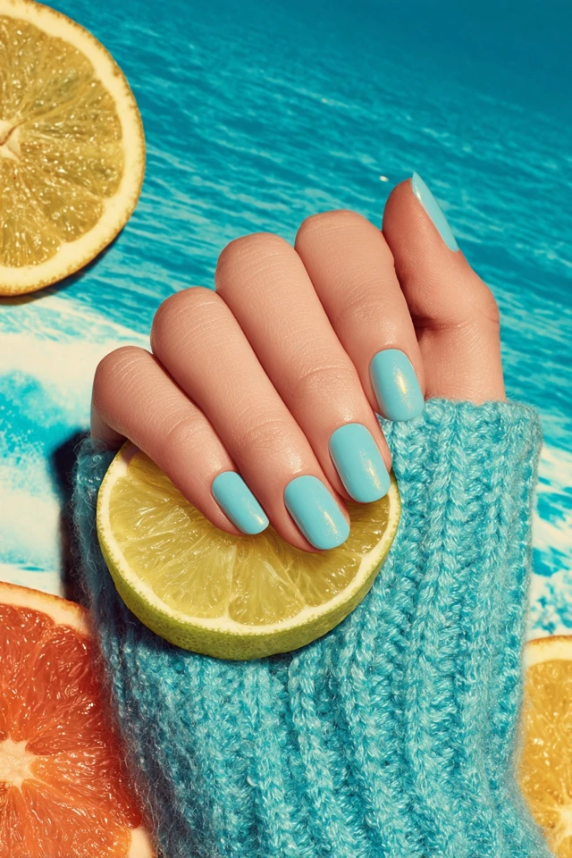 Lagoon Summer Dream Nails - photo 4
