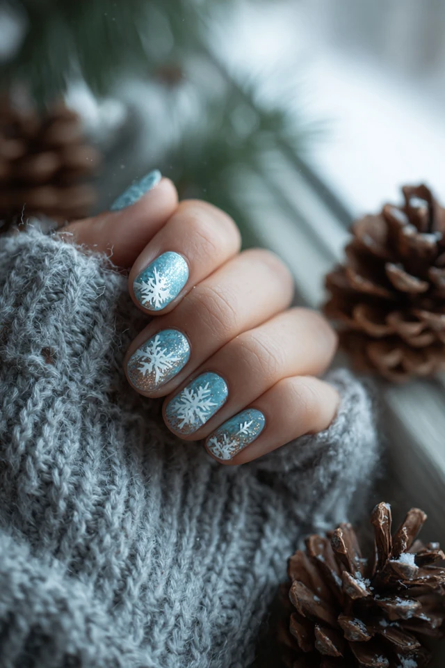 Ski Trip Nails Inspiration - photo 3