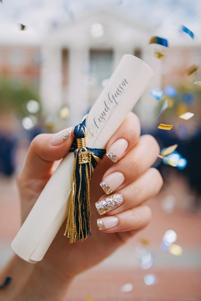 Graduation Nails Inspiration - photo 2
