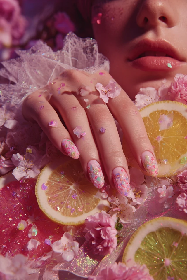 Petal Spring Charm Nails - photo 4