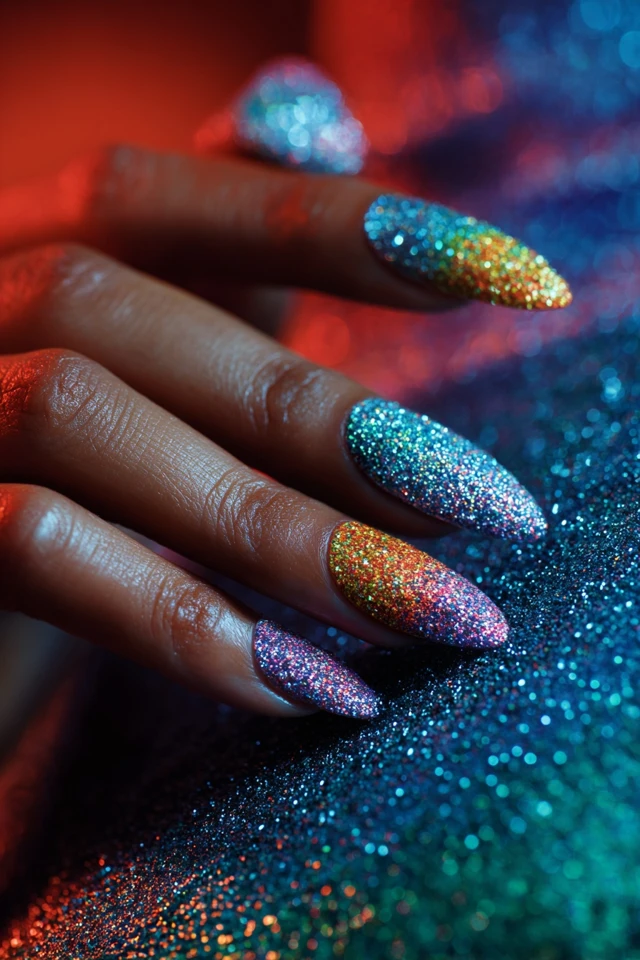 Chic International Yoga Day Palette Nails - photo 3