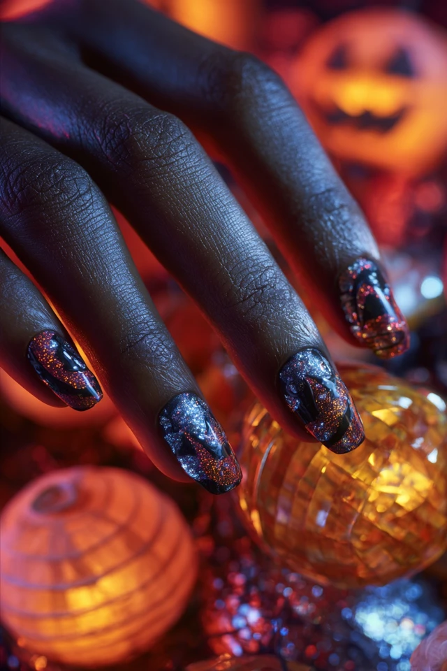 Signature Super Bowl Sunday Design Nails - photo 4