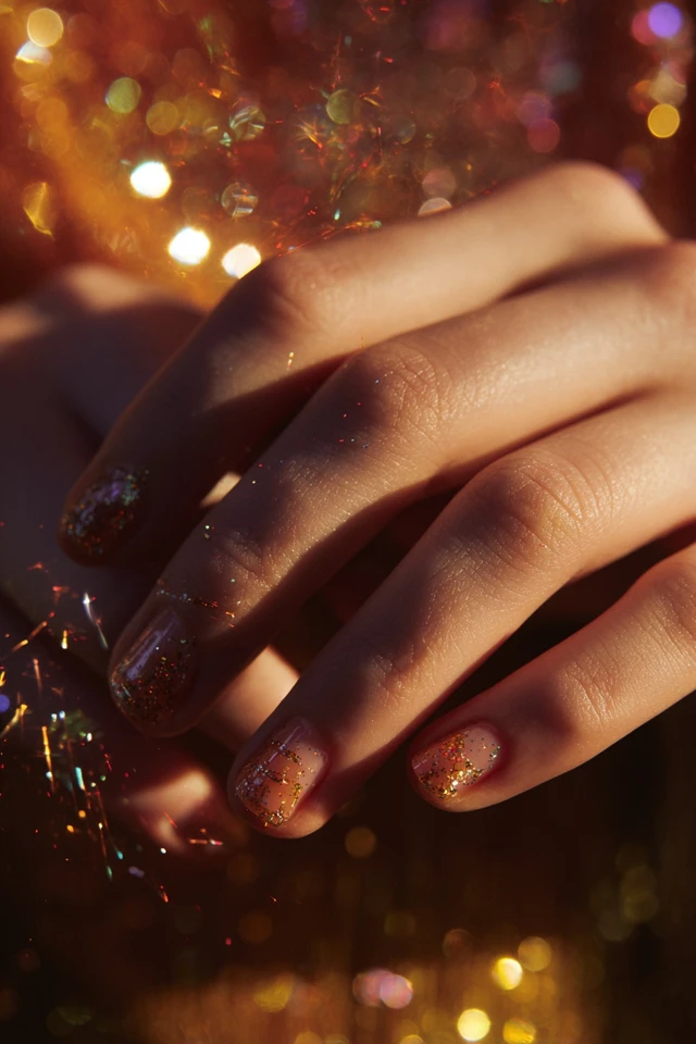 Sparkle Arbor Day Vibes Nails - photo 4