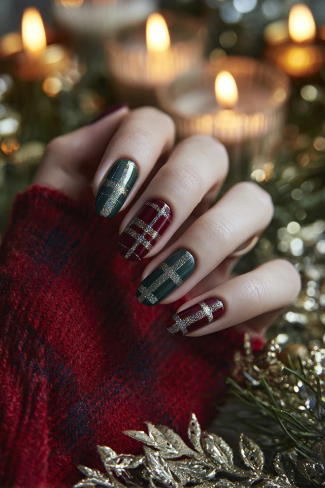 Bold Australia Day Palette Nails - photo 3