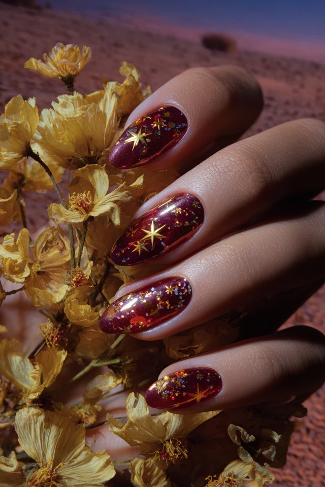 Sparkle Pi Day Mani - photo 4