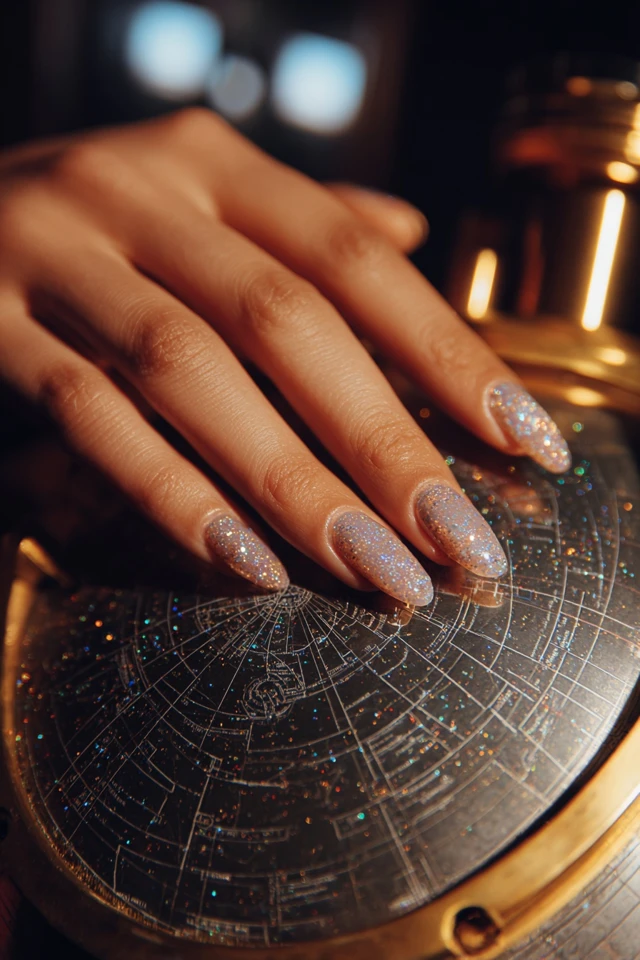 Galactic Builder Gel Vision Nails - photo 4