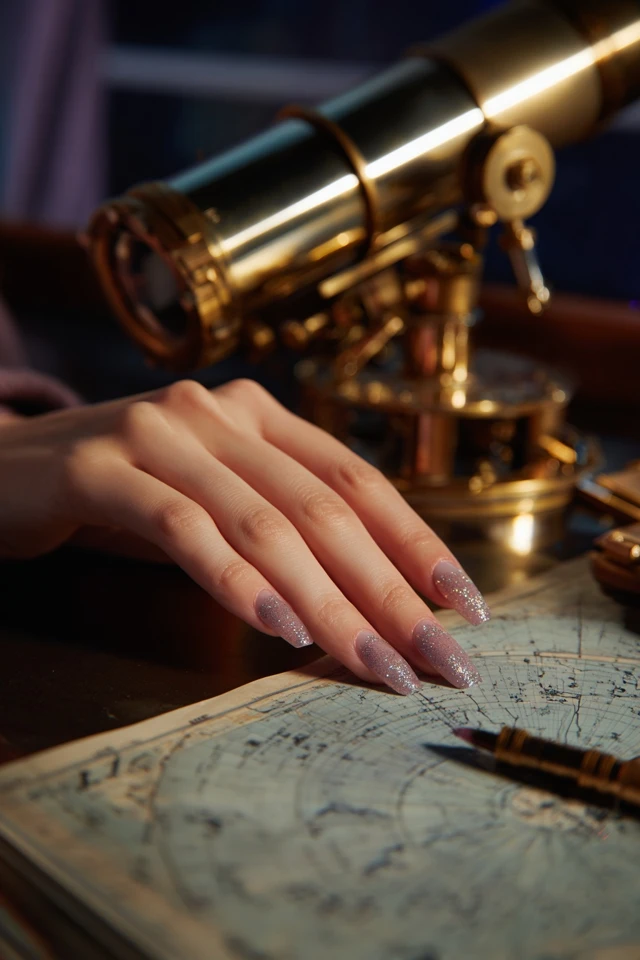 Celestial Press-On Glam Nails - photo 4