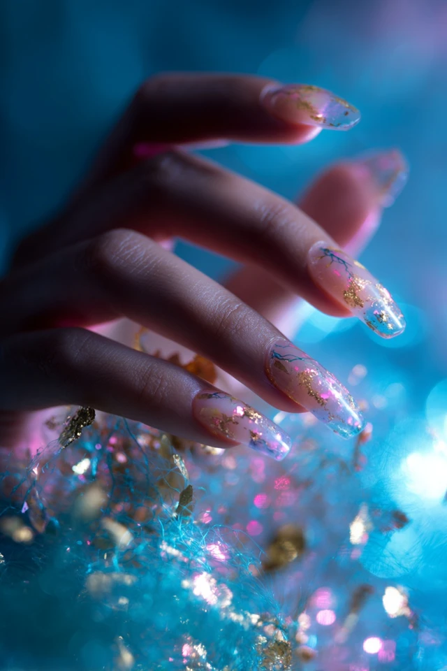 Epic Smoke Effect Design Nails - photo 4