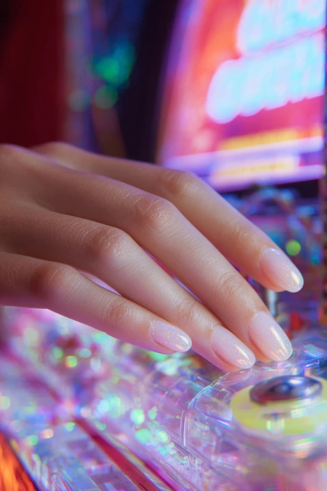 Prismatic Jelly Design Nails - photo 4