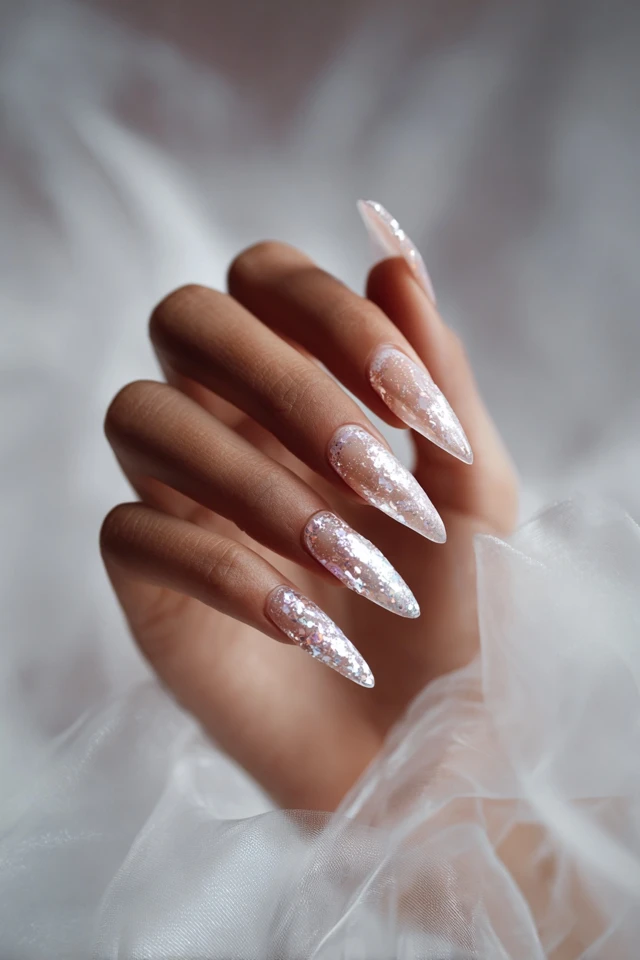Refined Encapsulated Glitter Glam Nails - photo 4