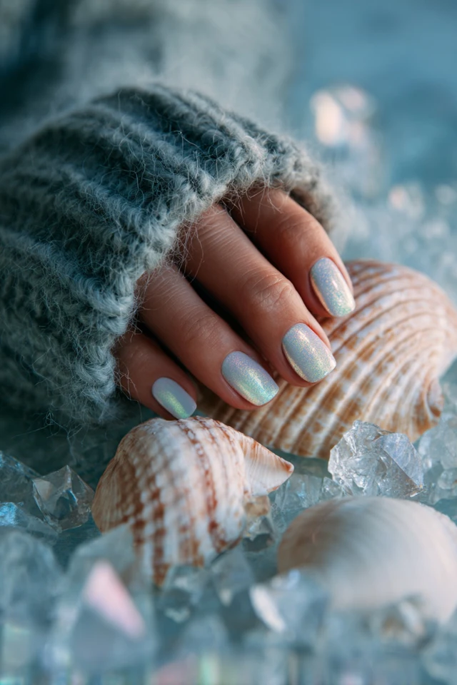 Evergreen Winter Revival Nails - photo 3