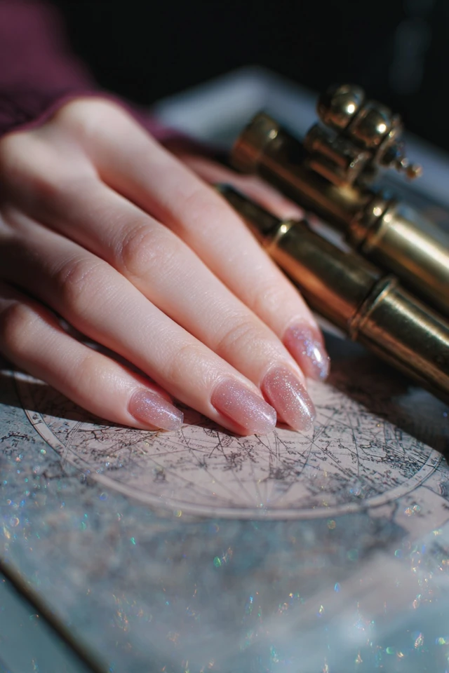 Celestial Jelly Design Nails - photo 4