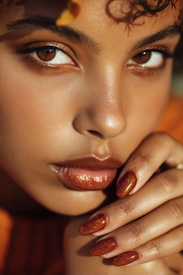 Cider Fall Whisper Nails - photo 4