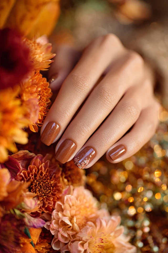 Maple Fall Vibes Nails - photo 4