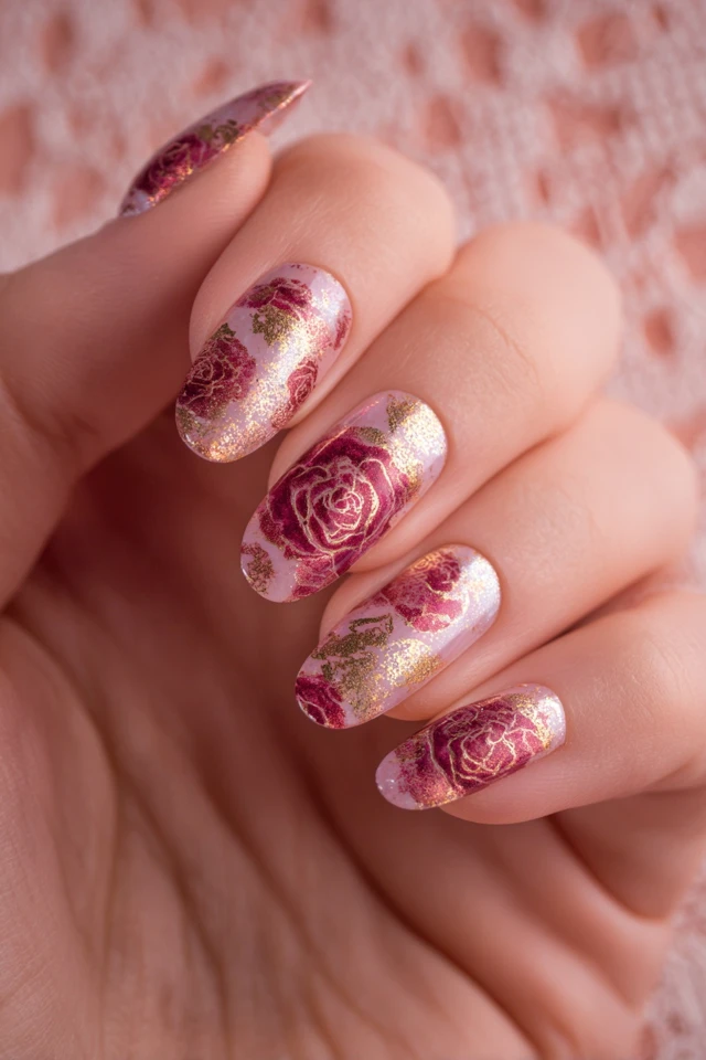 Blush Nude Design Nails - photo 3