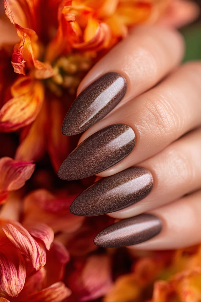 Charcoal Chic Design Nails - photo 4