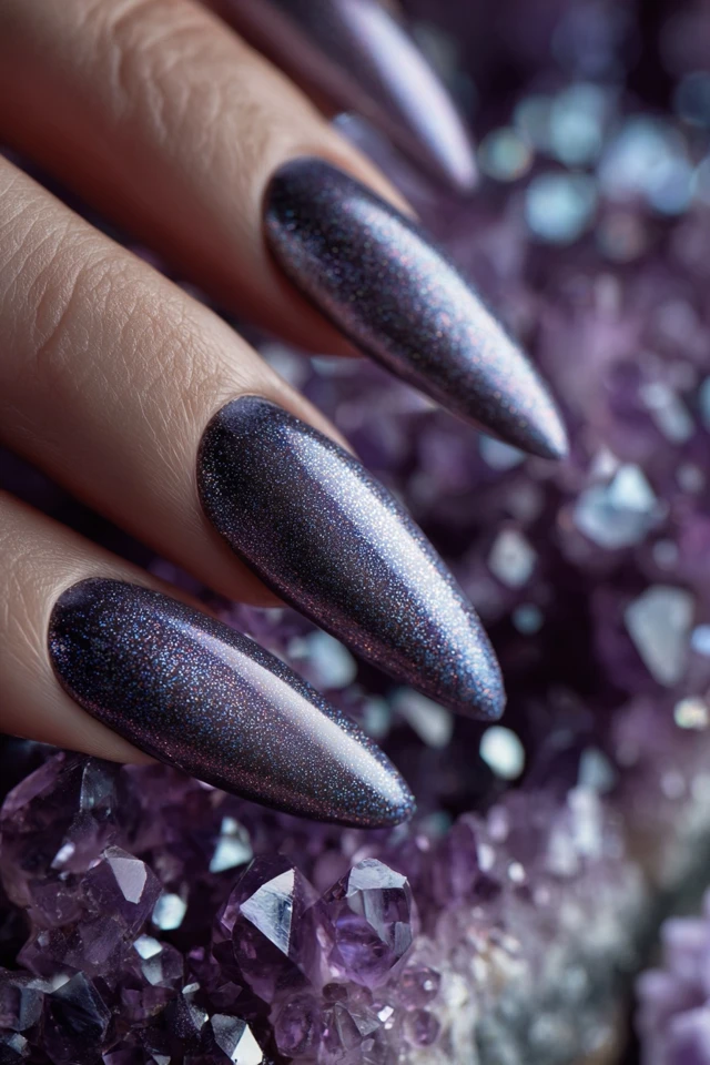 Mystic Haze Nails - photo 4