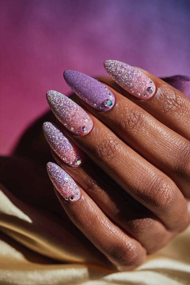 Velvet Night Look Nails - photo 4