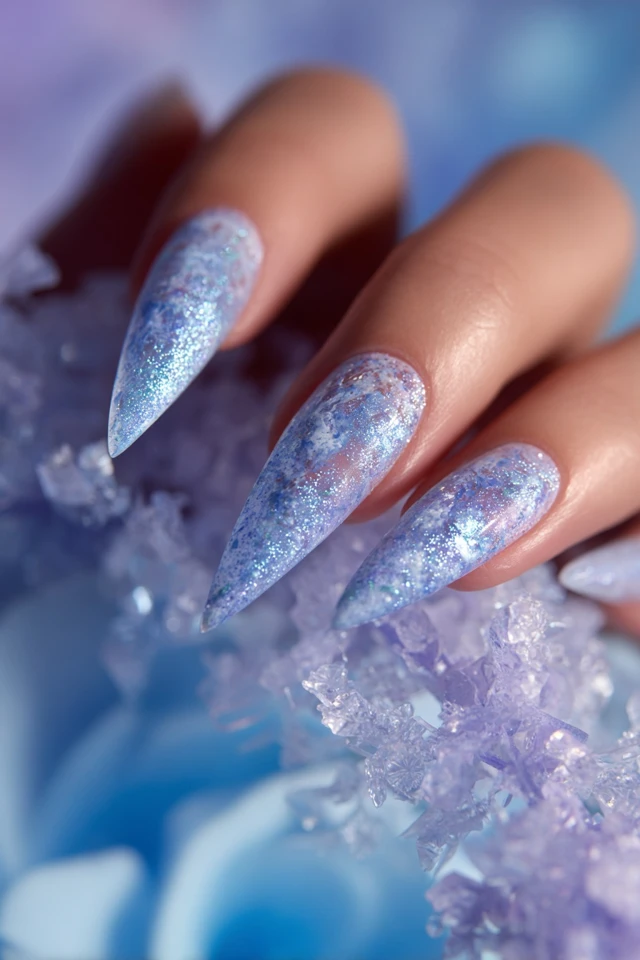 Ice Princess Palette Nails - photo 4
