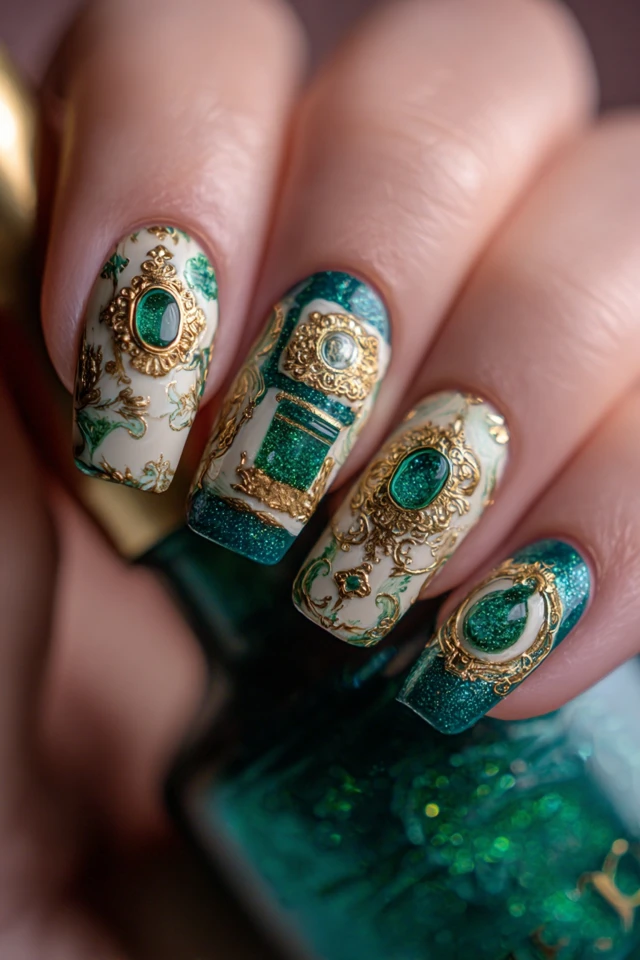 Opulent Baroque Mani - photo 4