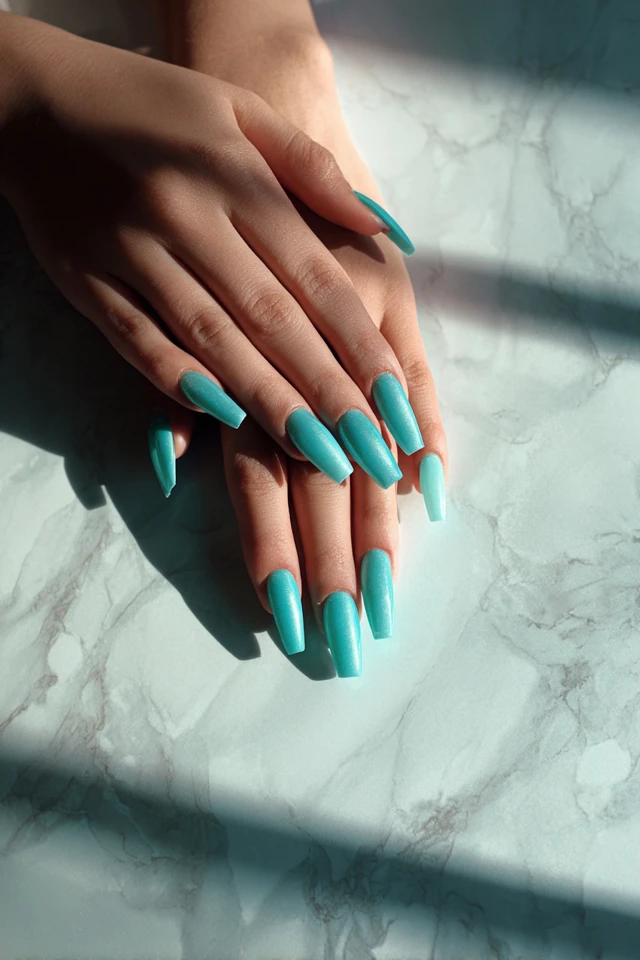 Ultra Tapered Coffin Design Nails
