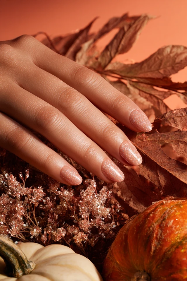 Cider Fall Charm Nails - photo 4