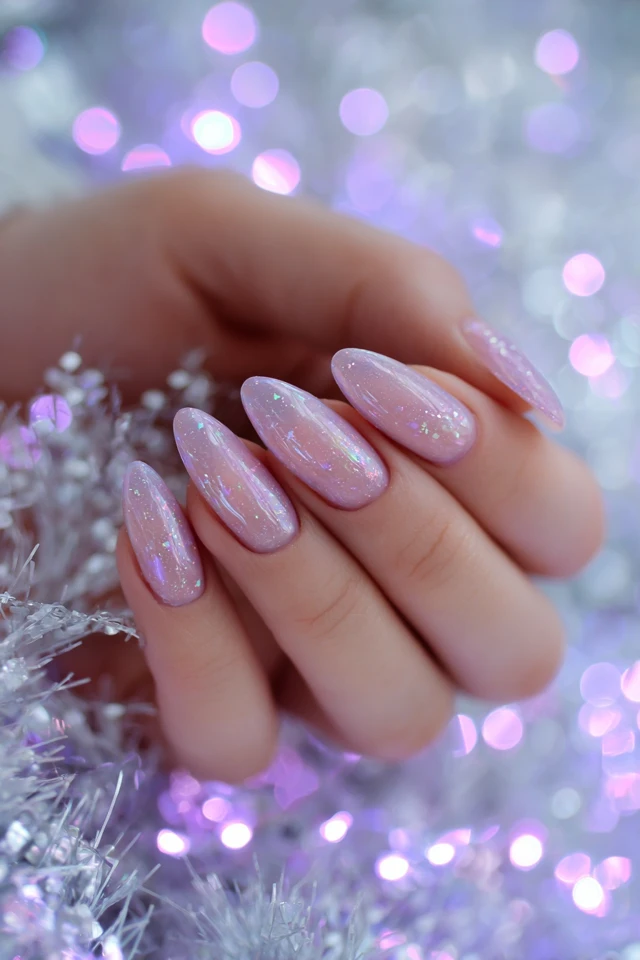 Dramatic Short Almond Artistry Nails - photo 3