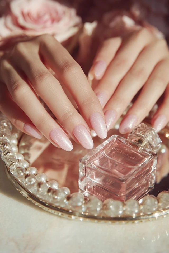Polished Classic Oval Artistry Nails - photo 4