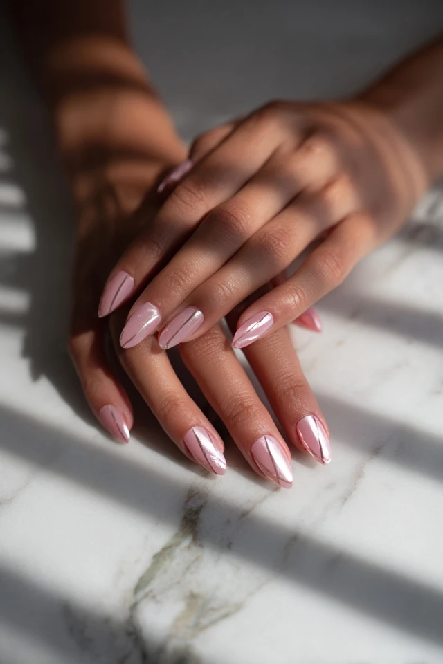 Signature Oblique Coffin Artistry Nails - photo 4