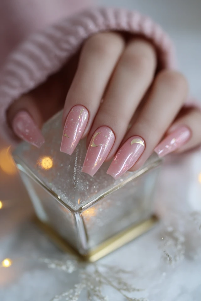 Timeless Crescent Design Nails - photo 3