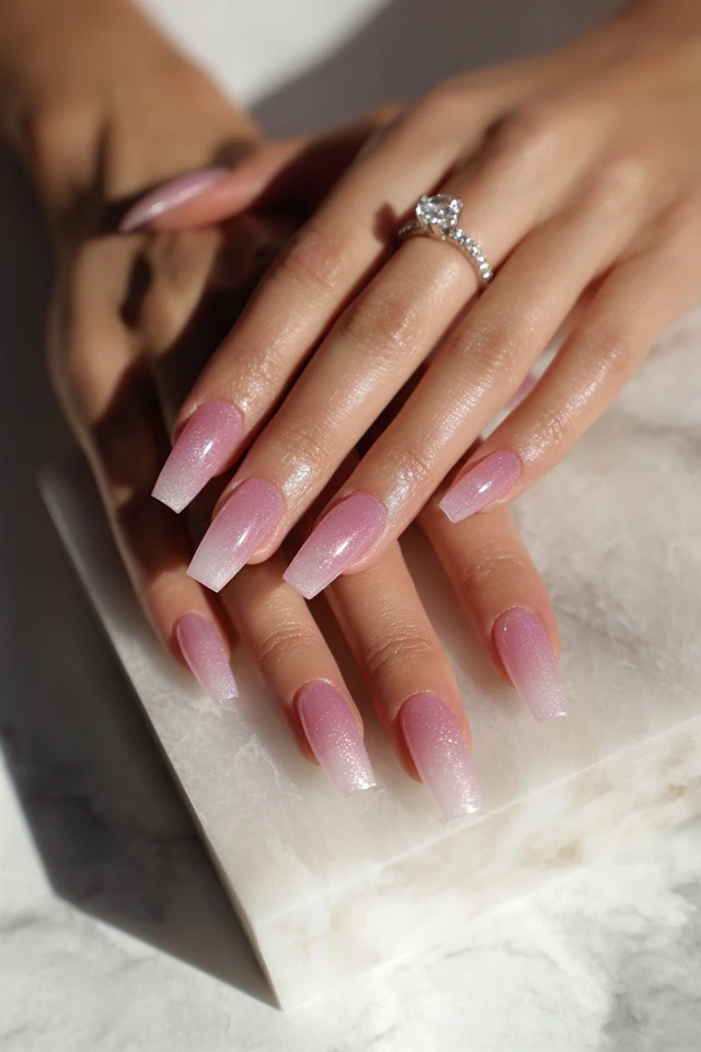 Modern Shadow Coffin Artistry Nails - photo 4