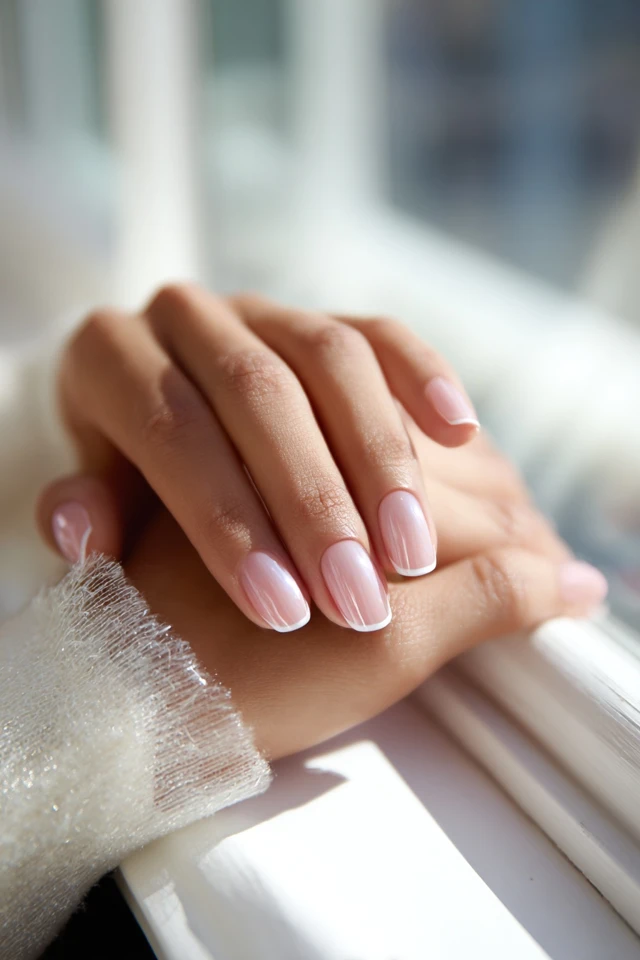 Timeless Negative Space Shape Mani