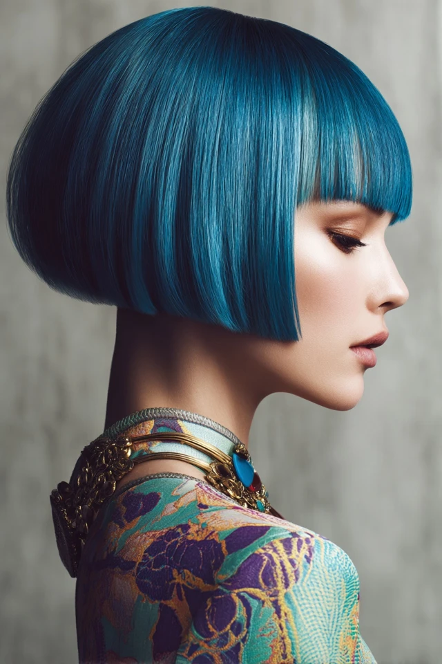 Upper-Back Haircut Sleek Lines - photo 4