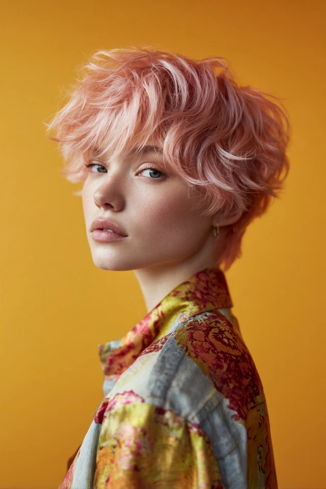 Medium Shag Haircut Texture - photo 4